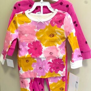 NWT Set of 2 Little Me Pajamas 12 Months